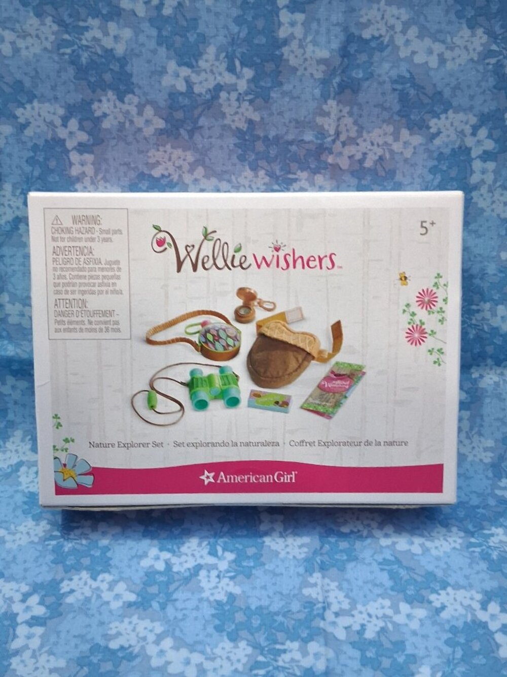 American Girl Wellie Wishers Nature Explorer Set New